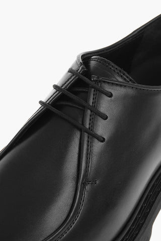 Sacrpe Stringate ELEVATED MOCASSIN In Pelle Con Suola Carroarmato