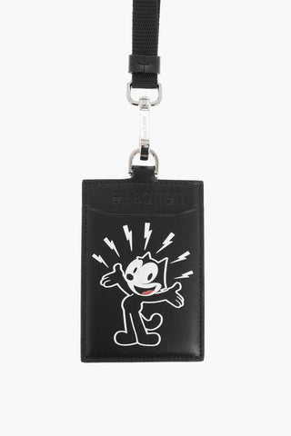 Printed Leather FELIX THE CAT Card Holder