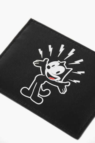 Printed Leather FELIX THE CAT Card Holder