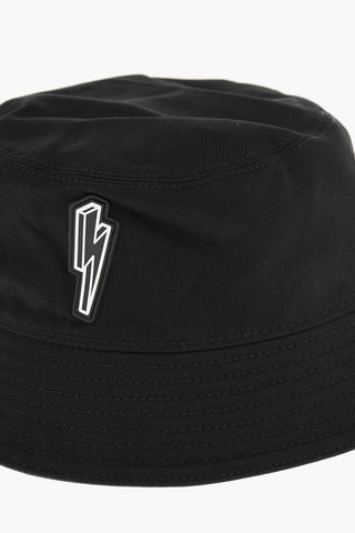 Drawstring 3D BOLT Bucket Hat