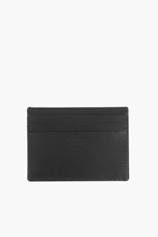 Printed Leather FAIR-ISLE THUNDERBOLT Card Holder