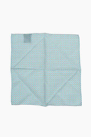 Polka Dot Silk Tie with Handkerchief