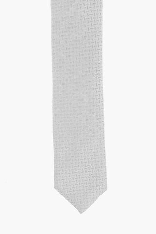Embroidered Silk Kipper Tie