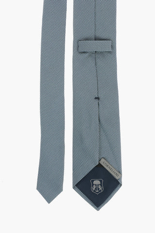 Bird's Eye Silk Tie