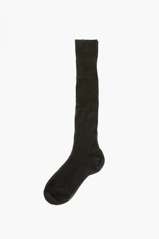 Ribbed Long Socks