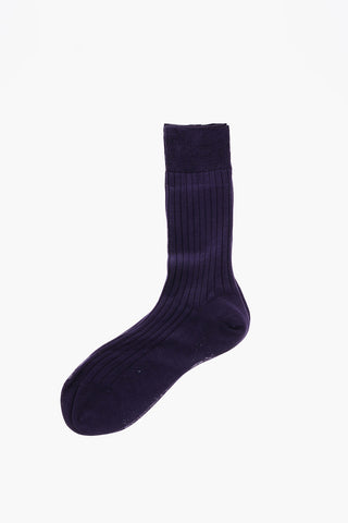 Ribbed Long Socks