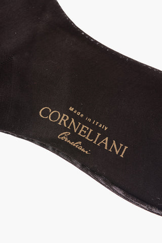 Logo Printed Solid Color Long Socks