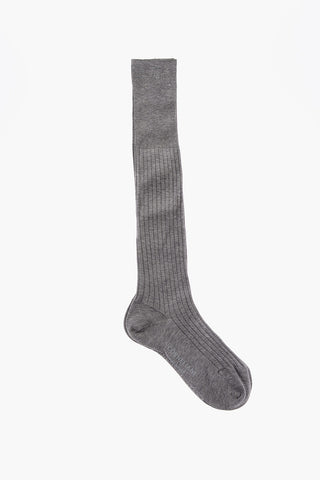 Ribbed Long Socks