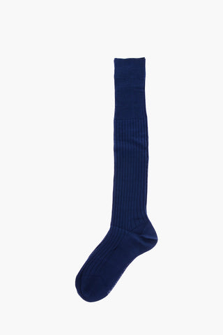 Ribbed Long Socks