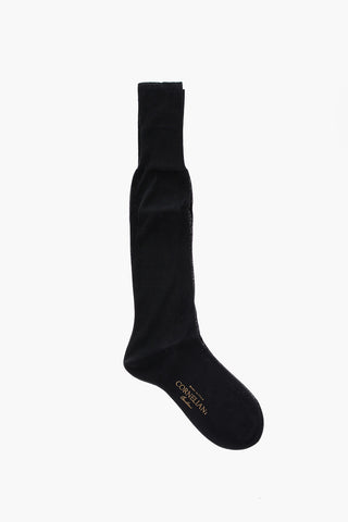 Slid Color Cotton Long Socks