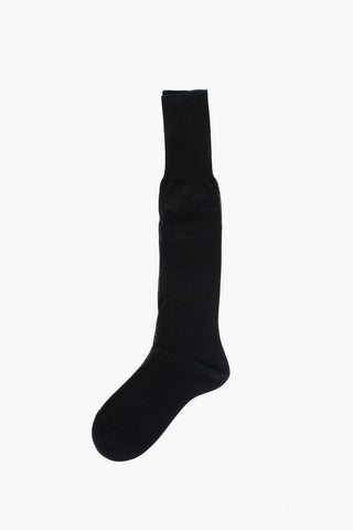 Slid Color Cotton Long Socks
