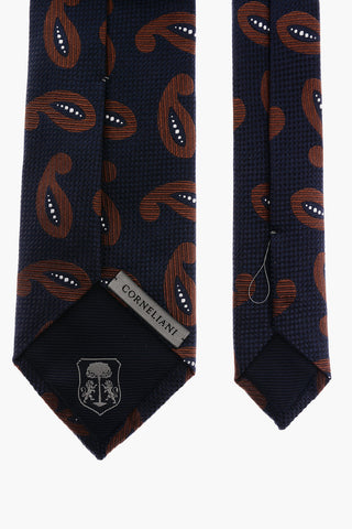 Cravatta in Seta a Fantasia Paisley