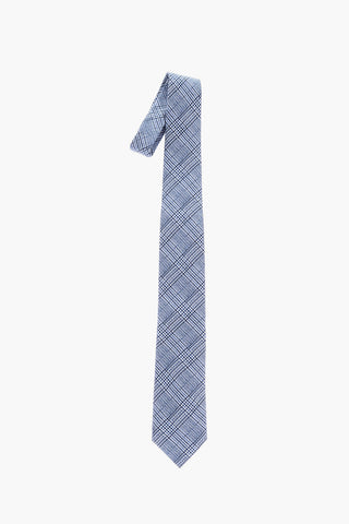 District Checked Tie