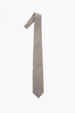 Printed Silk Tie