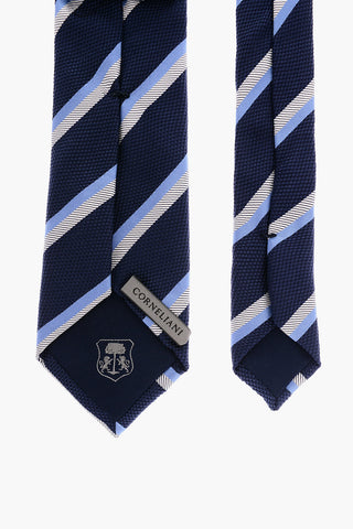 Regimental Striped Two-Tone Tie