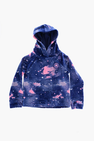 ALL STAR CHUCK TAYLOR Velour Tie-Dye Effect Leggings and Sweatshirt Set