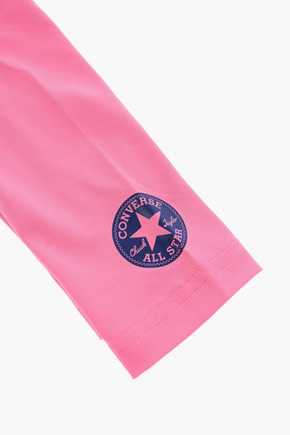 ALL STAR CHUCK TAYLOR Set Leggings und Sweatshirt aus Velours mit Tie-Dye-Effekt