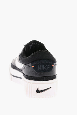Leather LEGACY LIFT Low-Top Sneakers with Contrasting Logo