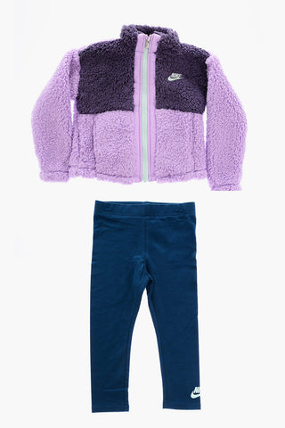 Set Felpa Sherpa e Leggings