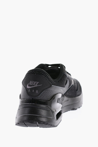 Openwork Details Leather AIR MAX SYSTM Low-Top Sneakers with Air Bubble Sole