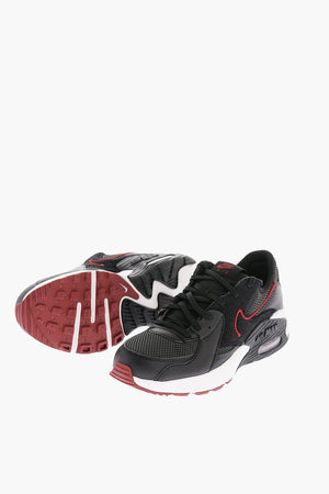 Leather and Mesh Low Sneakers AIR MAX EXCEE with Contrasting Logo