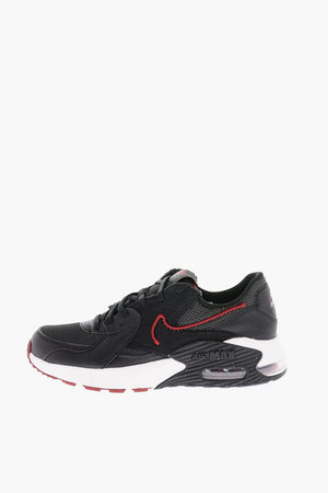 Leather and Mesh Low Sneakers AIR MAX EXCEE with Contrasting Logo