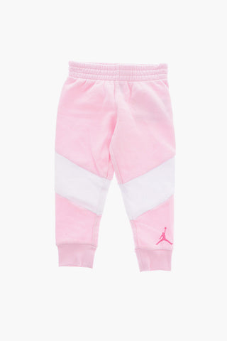 AIR JORDAN Fleeced Cotton Joggers and Crew-neck Sweatshirt Set