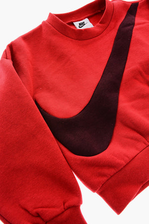 Set Sweatshirt mit Rundhalsausschnitt SWOOSH ESSENTIALS und Joggers in Oversized-Passform