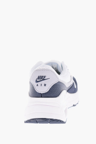 Openwork Details Leather AIR MAX SYSTM Low-Top Sneakers with Air Bubble Sole