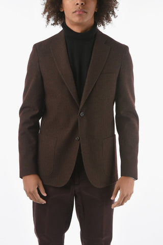 CC COLLECTION Half-lined REWARD Jacquard Velour Blazer