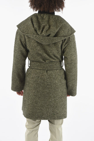 CC COLLECTION Hooded LAVAREDO Coat with Belt