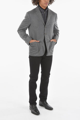 CC COLLECTION Removable Chester Piece RIGHT Virgin Wool Blazer