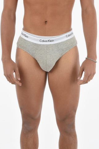 Logoed Waist Band Stretch Cotton 2 Slip Set