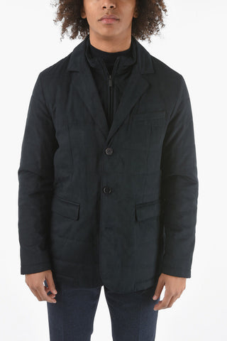 CC COLLECTION O. WEAR Blazer Trapuntato SUERETTO con Chester Piece 