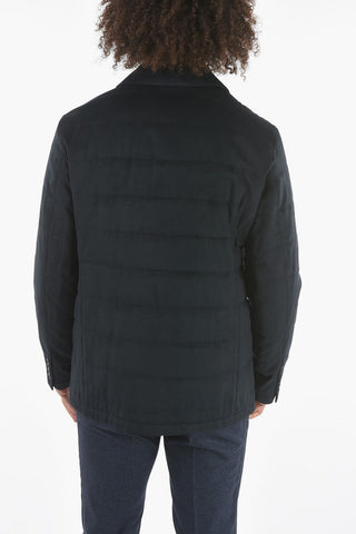 CC COLLECTION O. WEAR Blazer Trapuntato SUERETTO con Chester Piece 