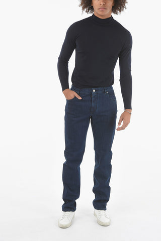 5 Pocket Belt Loop Stretch Denims