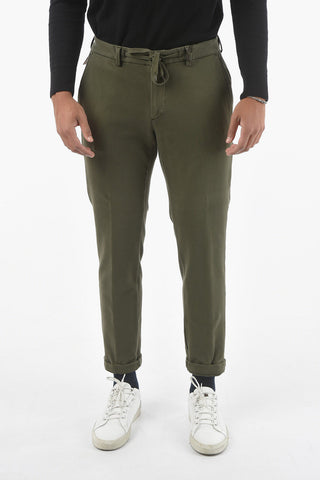 CC COLLECTION Pantaloni in Jersey Garzato con Coulisse