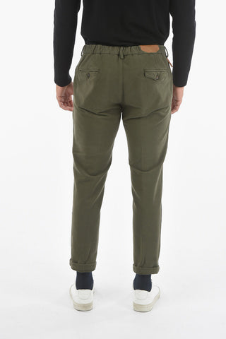CC COLLECTION Pantaloni in Jersey Garzato con Coulisse
