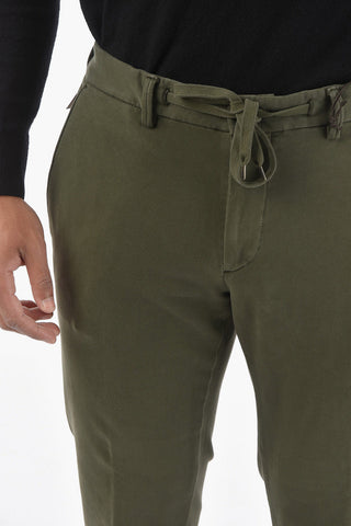 CC COLLECTION Pantaloni in Jersey Garzato con Coulisse