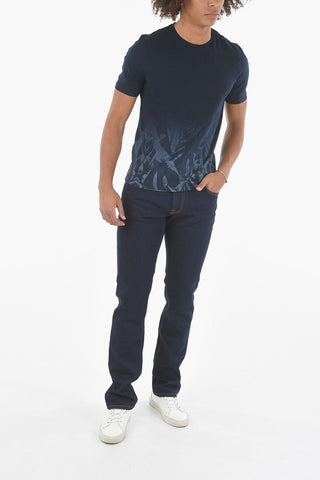 ID Crew Neck BLUPROFONDO Printed T-Shirt