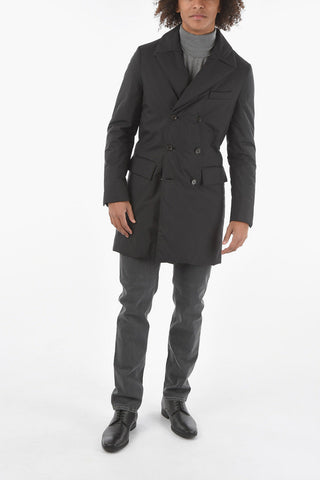 CC COLLECTION Double-breasted Padded Raincoat