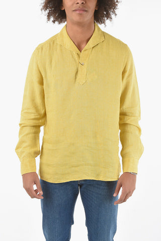 Camp Collar Flax Shirt