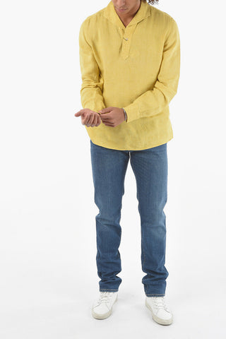 Camp Collar Flax Shirt