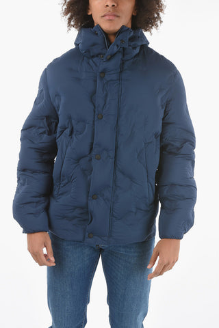 Monogram Zip-up Down Jacket