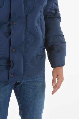 Monogram Zip-up Down Jacket
