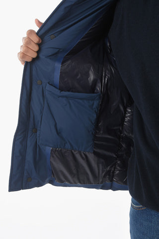 Monogram Zip-up Down Jacket