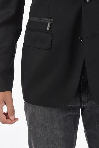 CC COLLECTION Removable Chester Piece RE Virgin Wool Blazer