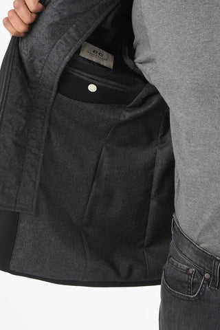 CC COLLECTION Removable Chester Piece RE Virgin Wool Blazer