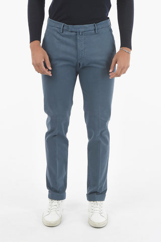 Belt Loop Cotton Blend Chino Pants