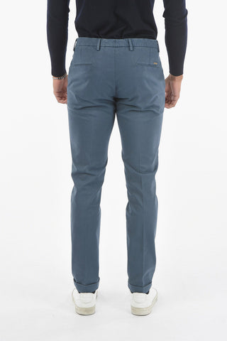 Belt Loop Cotton Blend Chino Pants